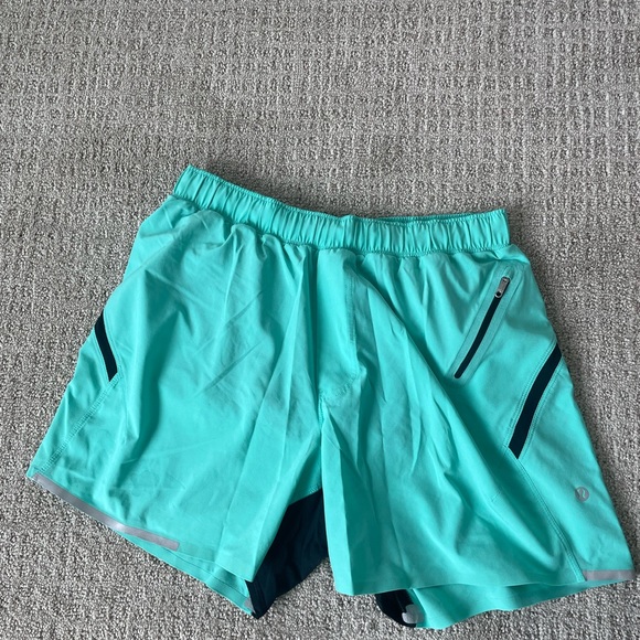 lululemon athletica Other - Lululemon green 7” shorts